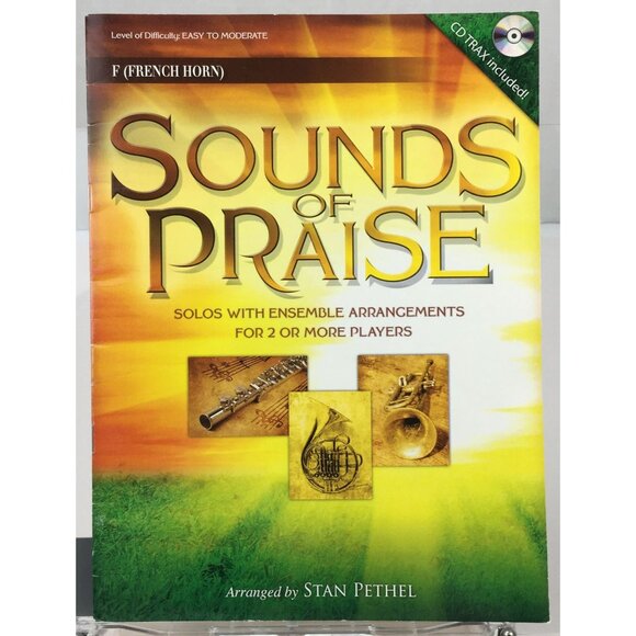 Sounds of Praise Solos Ensemble Arrangements For French Horn w CD Hal Leonard - Picture 1 of 6